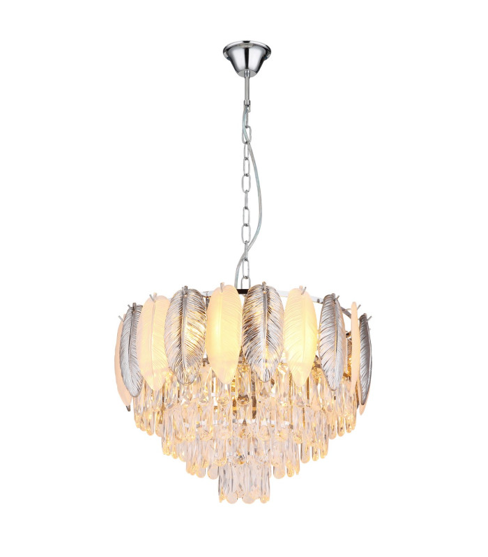 Dalton Pendant Ceiling Light Chrome 9x E14-1