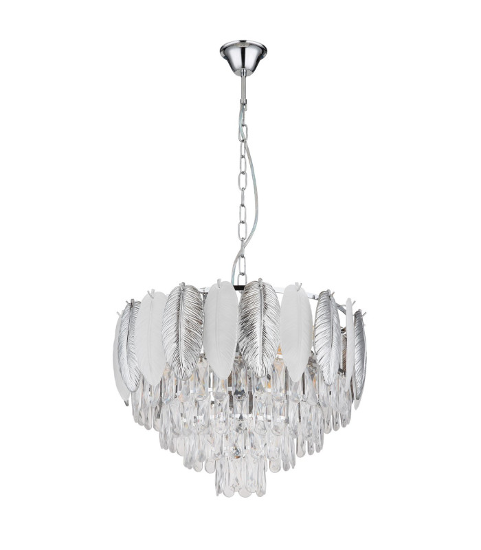 Dalton Pendant Ceiling Light Chrome 9x E14-2