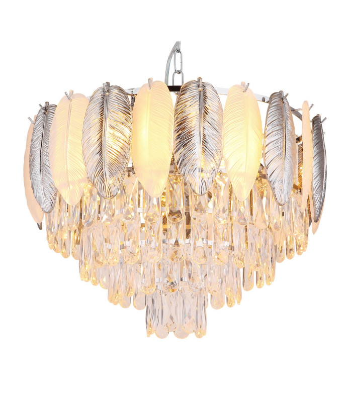 Dalton Pendant Ceiling Light Chrome 9x E14-3
