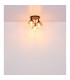 Olsen Shade Cluster Ceiling Light Matt Black Smoke Glass Shade 3x E27-5