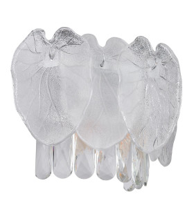 Benjamin Wall Lamp Chrome K5 Crystals Satined 2x E14-2