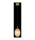 Devin Globe Pendant Ceiling Light Gold Colours Matt Satined Glass Shade 1x E14-4