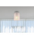 Tulivar Cylindrical Ceiling Light Grey Dark Satined Glass Shade 1x E27-3
