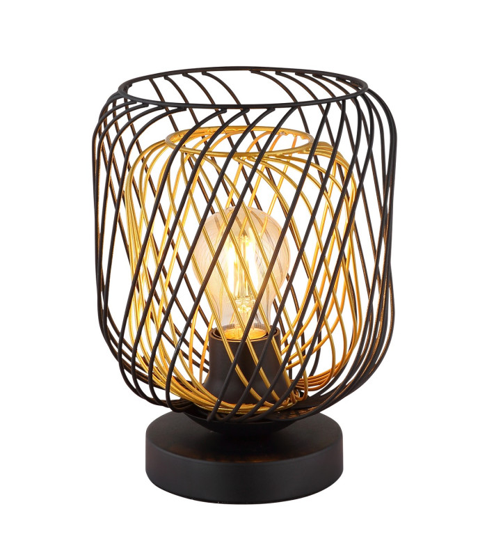 Dichti Table Lamp Matt Black 1x E27-1