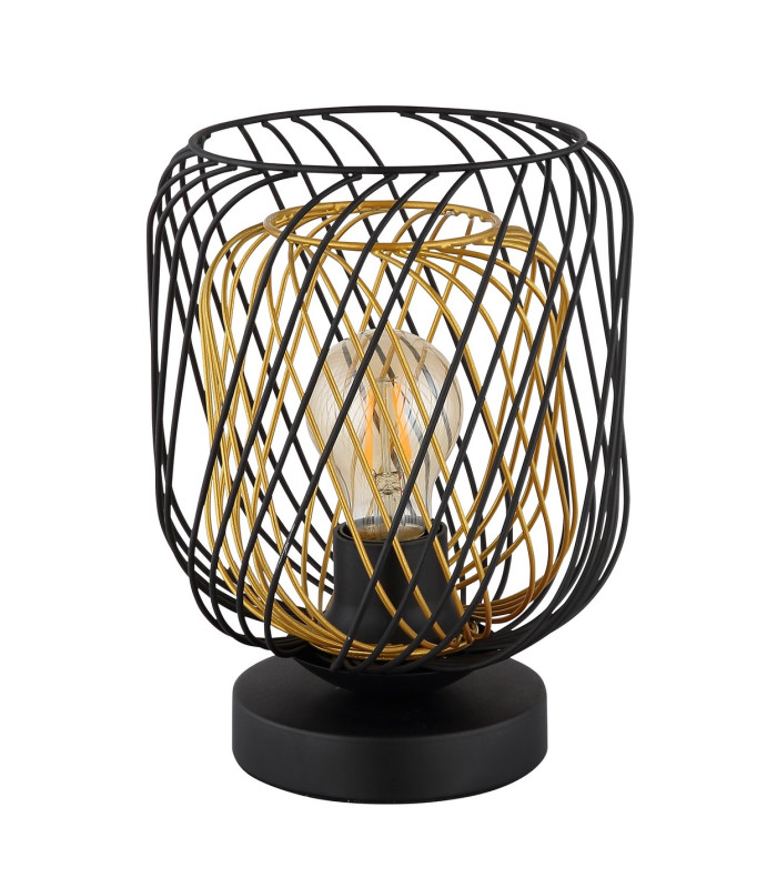 Dichti Table Lamp Matt Black 1x E27-2