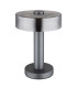 Grant Integrated LED Table Lamp Grey Matt Smoke Glass Shade LED 3000K-2