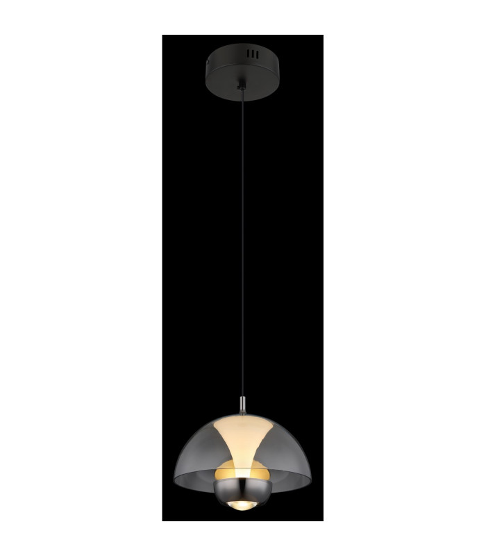 Arus Pendant Ceiling Light Matt Black LED 3000K-5