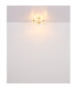 Floriella Ceiling Light Gold Colors Crystals Clear Glass Shade LED 3000K-5