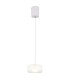 Belinda Slim Pendant Ceiling Light White Matt Opal Glass Shade LED 4000K-1