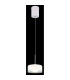 Belinda Slim Pendant Ceiling Light White Matt Opal Glass Shade LED 4000K-4