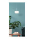Belinda Slim Pendant Ceiling Light White Matt Opal Glass Shade LED 4000K-5