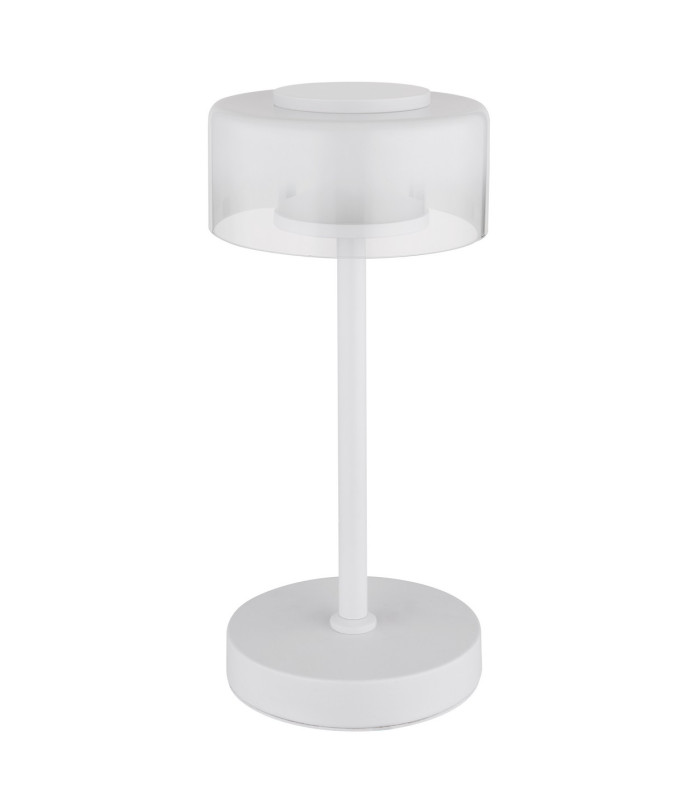 Belinda Integrated LED Table Lamp White Matt Opal Glass Shade LED 4000K-2