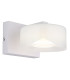 Belinda Integrated LED Wall Lamp White Matt Opal Glass Shade LED 4000K-1