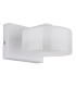 Belinda Integrated LED Wall Lamp White Matt Opal Glass Shade LED 4000K-2