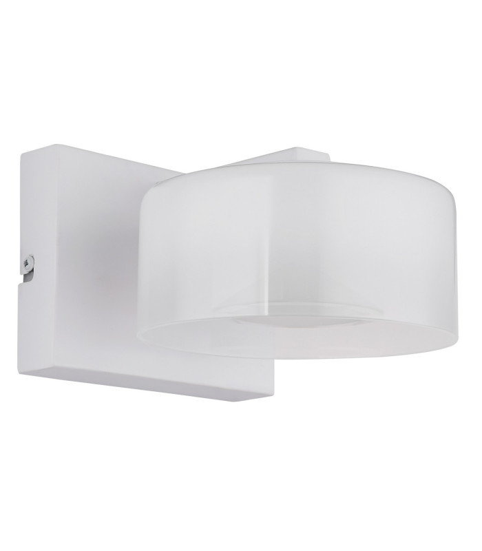 Belinda Integrated LED Wall Lamp White Matt Opal Glass Shade LED 4000K-2