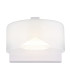 Belinda Integrated LED Wall Lamp White Matt Opal Glass Shade LED 4000K-3