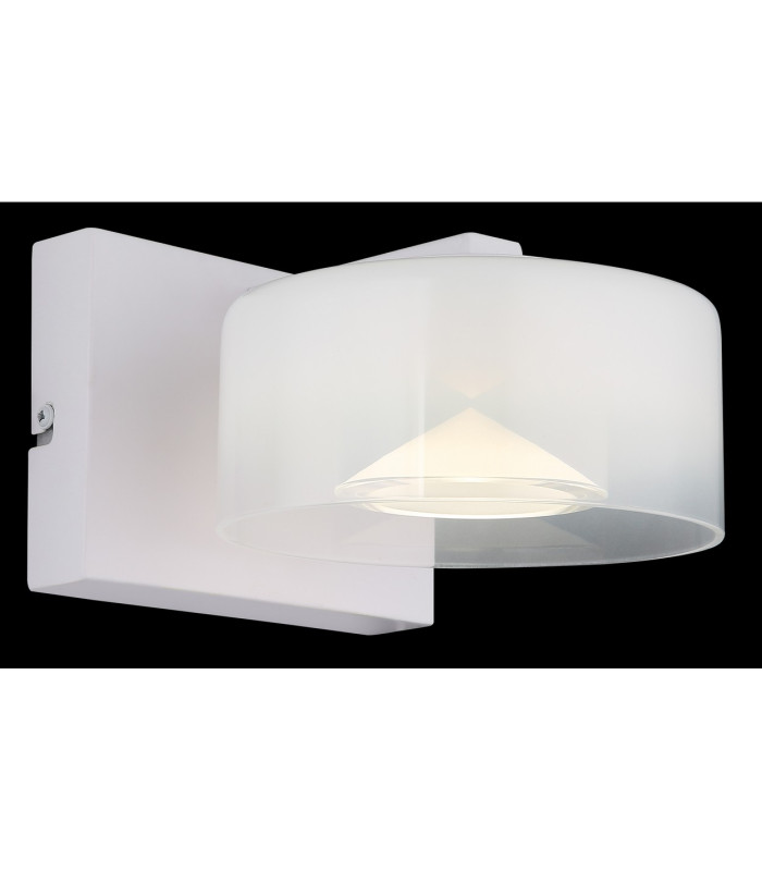 Belinda Integrated LED Wall Lamp White Matt Opal Glass Shade LED 4000K-4