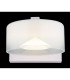 Belinda Integrated LED Wall Lamp White Matt Opal Glass Shade LED 4000K-5