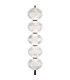 Aida LED Integrated Floor Lamp Matt Black LED Dimmable 3000-4500K Touch Dimmer-3