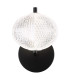 Aida Globe Wall Lights Matt Black LED 3000-4500K-3