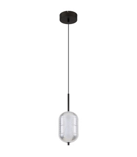 Kurius Slim Pendant Ceiling Light Matt Black LED 3000-4500K-2