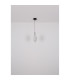 Kurius Slim Pendant Ceiling Light Matt Black LED 3000-4500K-9