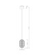 Kurius Slim Pendant Ceiling Light Matt Black LED 3000-4500K-11