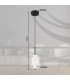 Kurius Slim Pendant Ceiling Light Matt Black LED 3000-4500K-12