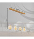 Virina Bar Pendant Ceiling Light Gold Colors K9 Crystals 4x LED 3000K-8