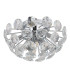 Virina Ceiling Light Chrome K9 Crystals 10x G9-2