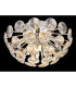Virina Ceiling Light Chrome K9 Crystals 10x G9-3