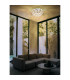 Virina Ceiling Light Chrome K9 Crystals 10x G9-4