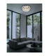 Virina Ceiling Light Chrome K9 Crystals 10x G9-5