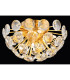 Virina Ceiling Light Gold Colors K9 Crystals 10x G9-3