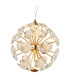 Virina Pendant Ceiling Light Gold Colors K9 Crystals LED 3000K-3