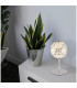 Virina Glass Table Lamp Chrome K9 Crystals LED 3000K-6