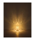 Virina Glass Table Lamp Gold Colors K9 Crystals LED 3000K-5