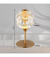 Virina Glass Table Lamp Gold Colors K9 Crystals LED 3000K-9