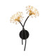 Fiore Wall Lamp Matt Black 2x G9-3