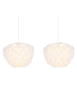 Irene Bar Pendant Ceiling Light White 3x E14-4