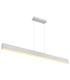 Verena Bar Pendant Ceiling Light Nickel Matt LED 3000K-1