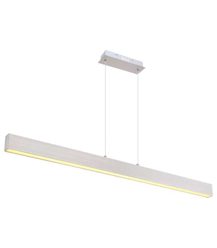 Verena Bar Pendant Ceiling Light Nickel Matt LED 3000K-1