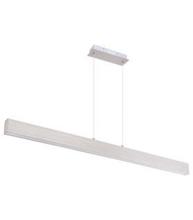 Verena Bar Pendant Ceiling Light Nickel Matt LED 3000K-2