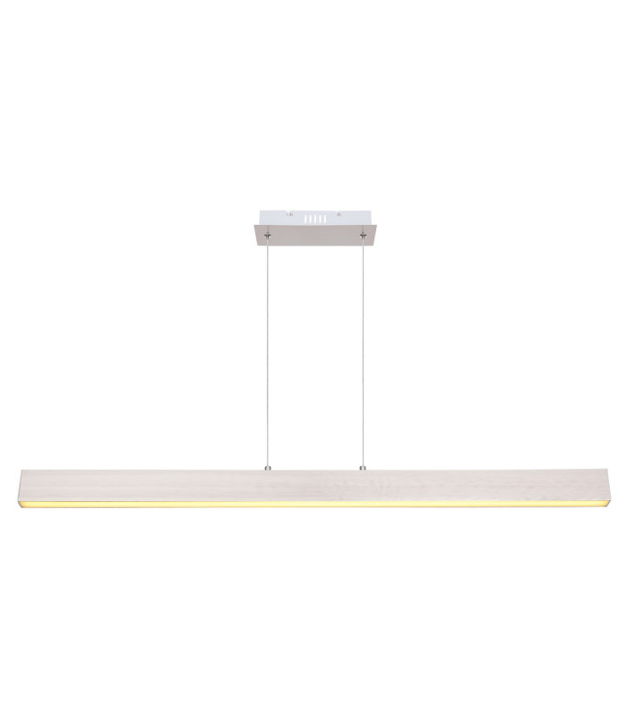 Verena Bar Pendant Ceiling Light Nickel Matt LED 3000K-3