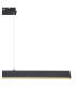 Verena Bar Pendant Ceiling Light Matt Black LED 3000K-4