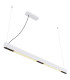 Hodari Bar Pendant Ceiling Light White Glass Shade LED Dimmable 3000-6000K Remote Control-1