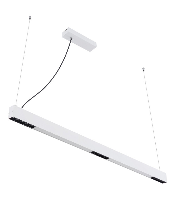 Hodari Bar Pendant Ceiling Light White Glass Shade LED Dimmable 3000-6000K Remote Control-2