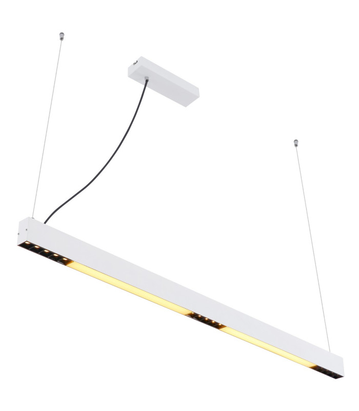 Hodari Bar Pendant Ceiling Light White Glass Shade LED Dimmable 3000-6000K Remote Control-5
