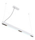 Hodari Bar Pendant Ceiling Light White Glass Shade LED Dimmable 3000-6000K Remote Control-6