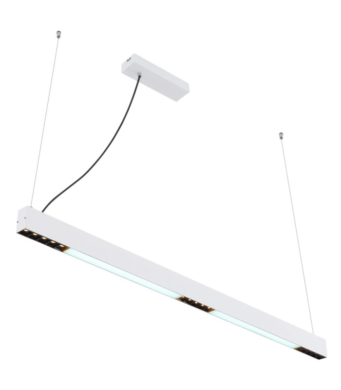 Hodari Bar Pendant Ceiling Light White Glass Shade LED Dimmable 3000-6000K Remote Control-6